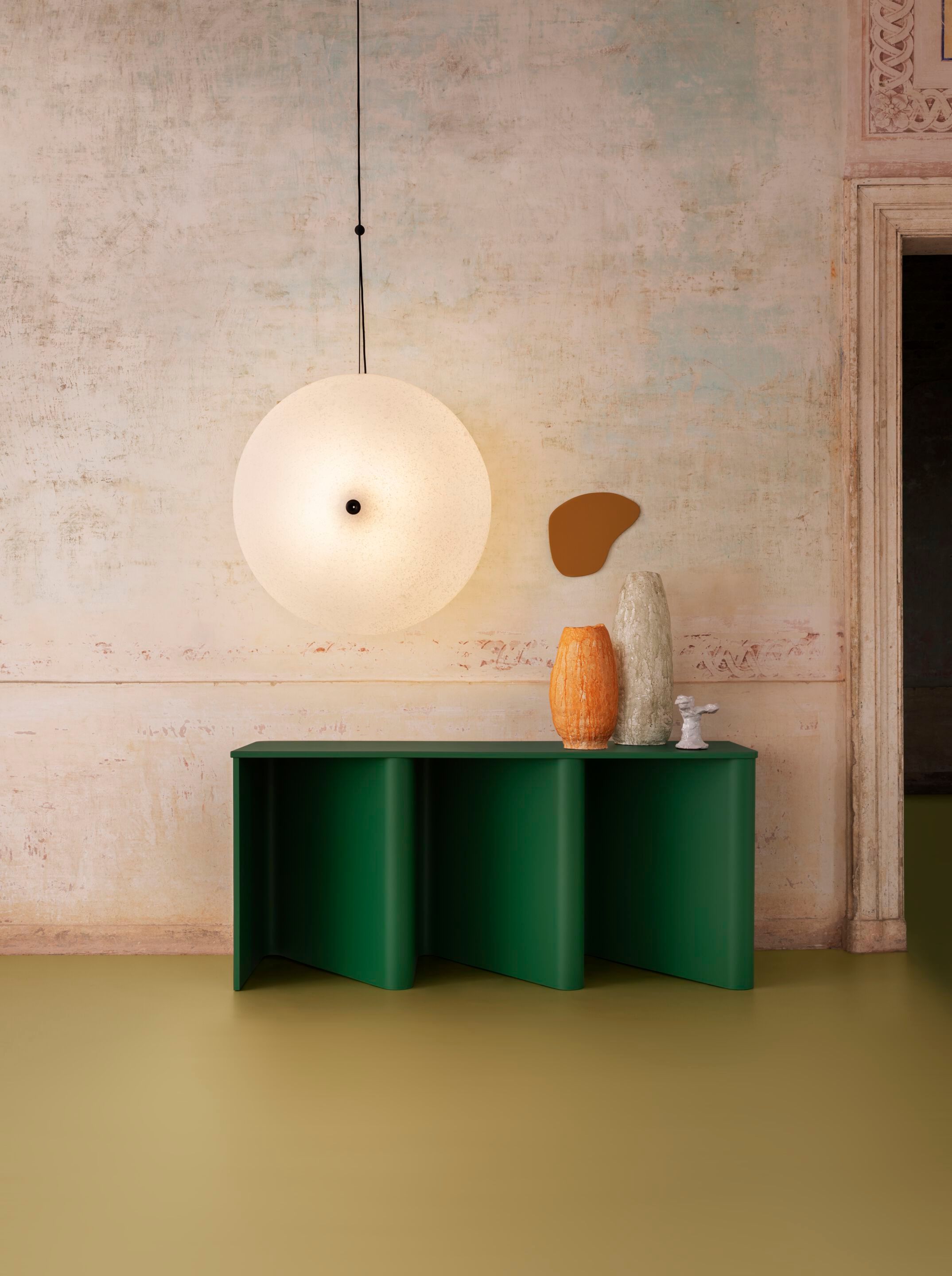 Регулируемый подвесной светильник из полиэтилена Miniforms Rificolona ARCH-00066047 - Вид №8