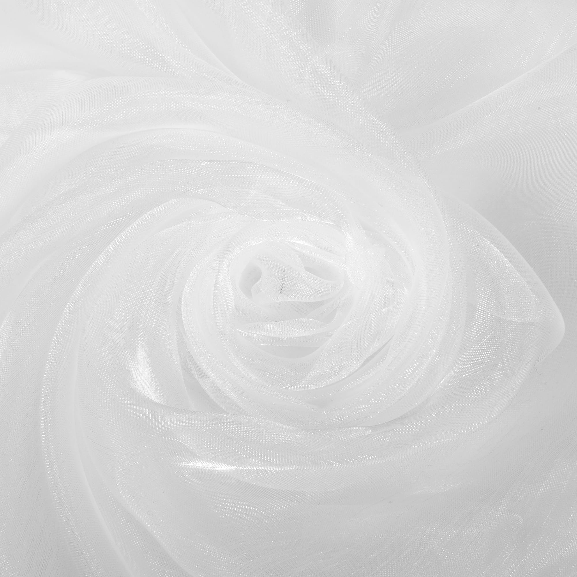 16342460 Тюль 1 п/м 300 см органза цвет белый Santreyd 