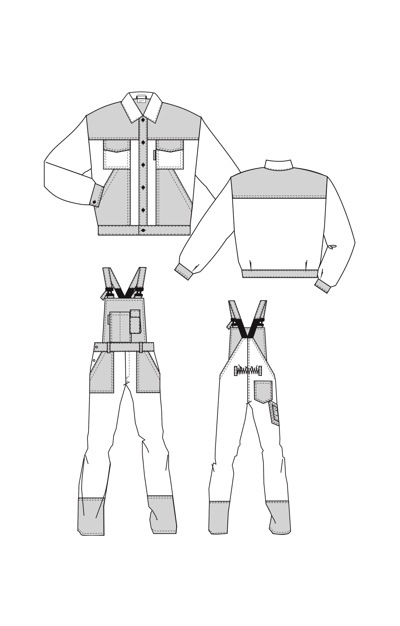 61669 Костюм "Мастер" оранжево-зеленый  Летняя спецодежда  размер 60-62/170-176  - Вид №8