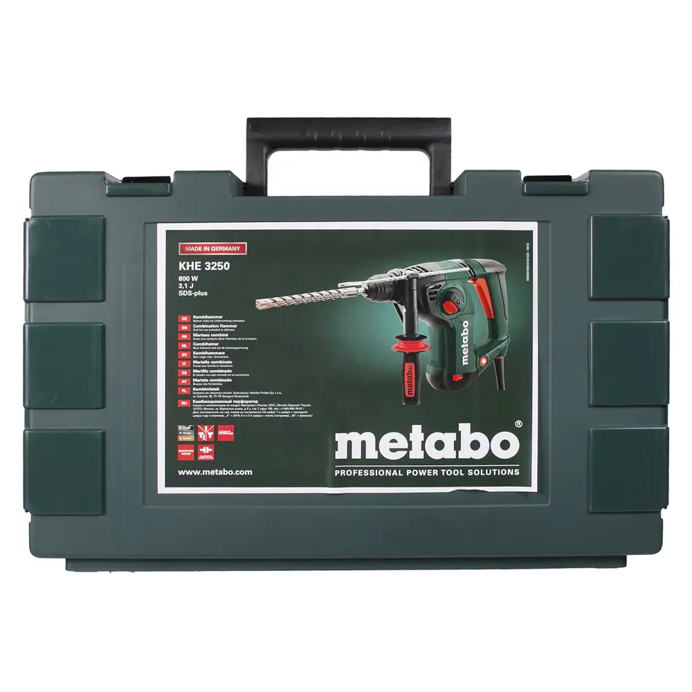 Перфоратор Metabo KHE 3250, 800 Вт, 3,1 Дж STLM-2058966 - Вид №4