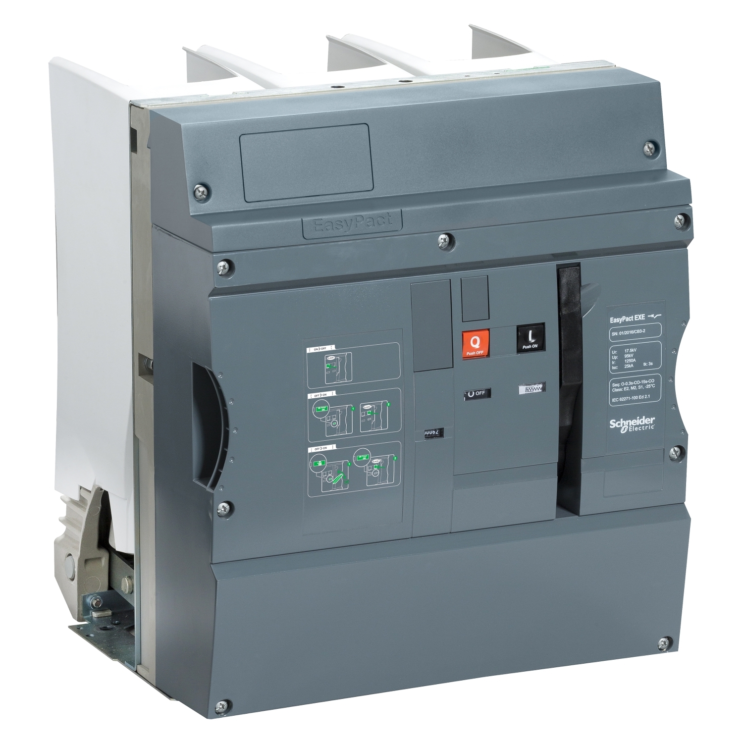 EXE122525L2B Базовый стац. EasyPactEXE 10/25/2500/210 Schneider Electric EasyPact EXE 