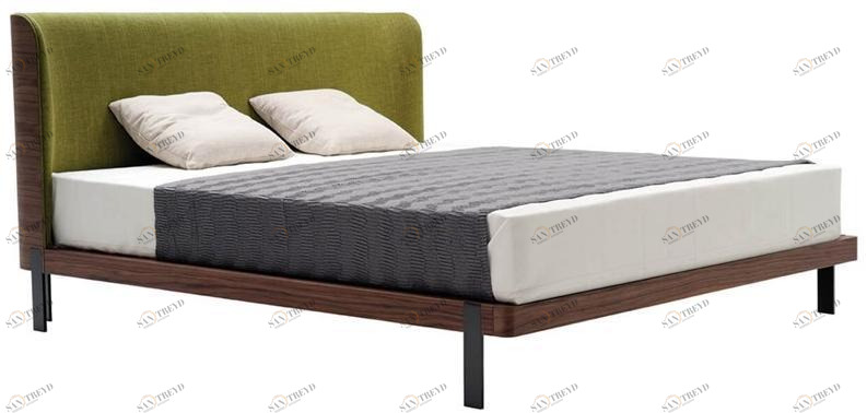 HC28 Cosmo Кровать с мягким изголовьем Emma No156