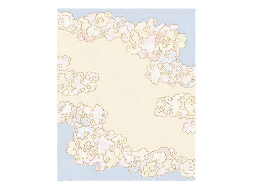 Прямоугольный ковер ручной работы Tapis Rouge Ludico Kids ARCH-00064954