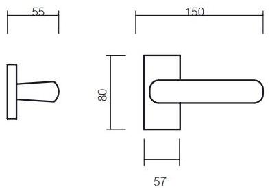 Pasini Ручка из латуни на розетке King 3721 - Вид №4