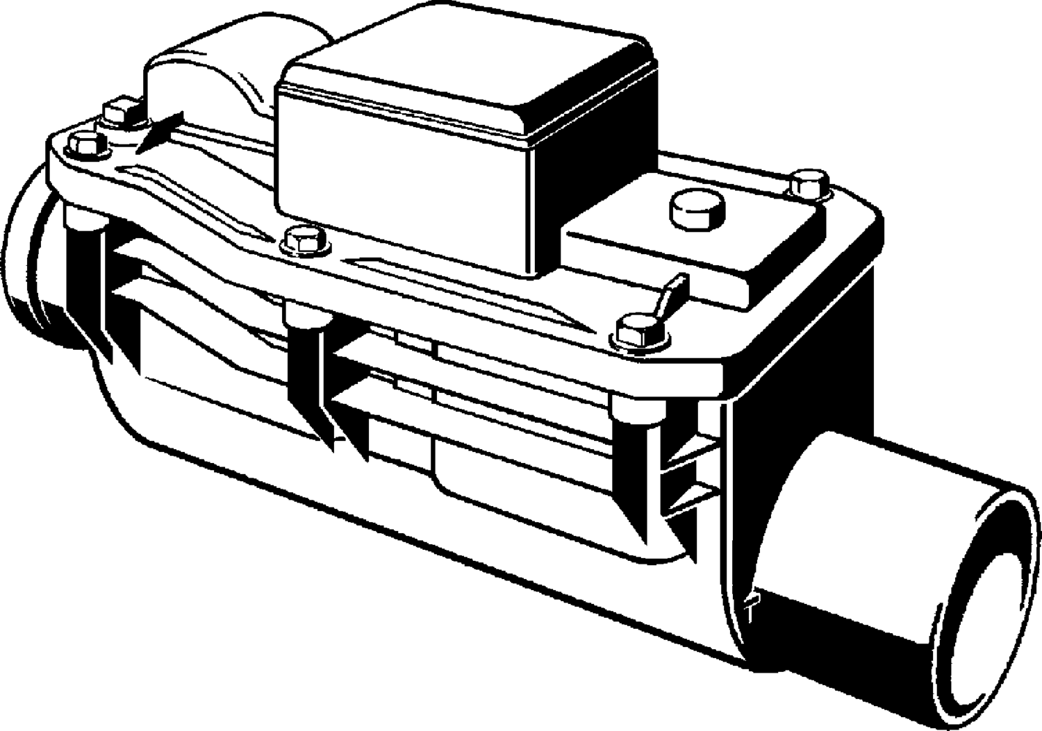 Viega Обратный канализационный клапан Grundfix 4987.1 (305390) 305 390 - Вид №1