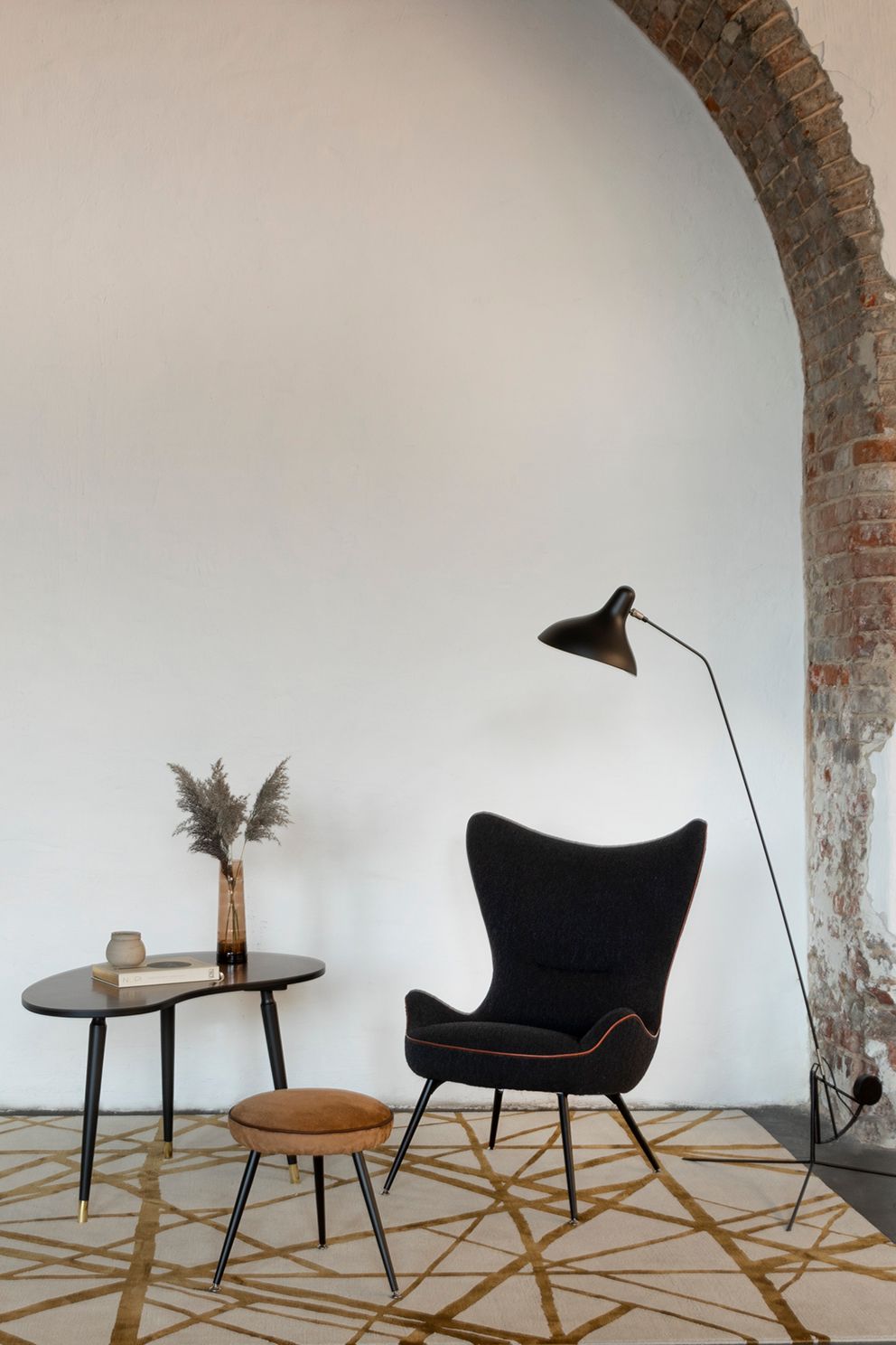 Тканевое кресло-шпагат Wittmann Contessa 1956 ARCH-00047181 - Вид №3