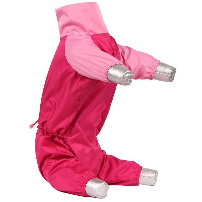 ПР0051291 Дождевик для собак Дабл розовый девочка р-р S 20см YORIKI  - Вид №1
