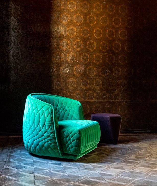 Moroso Кресло из ткани с подлокотниками Redondo sun-id-1388145 - Вид №6