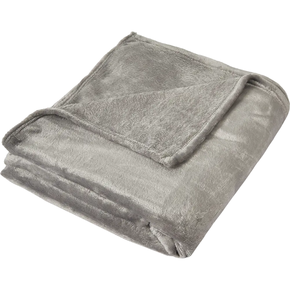 Плед Malica 150x200 см велсофт цвет серый СТОЛИЦА ТЕКСТИЛЯ STLM-2187031 - Вид №1