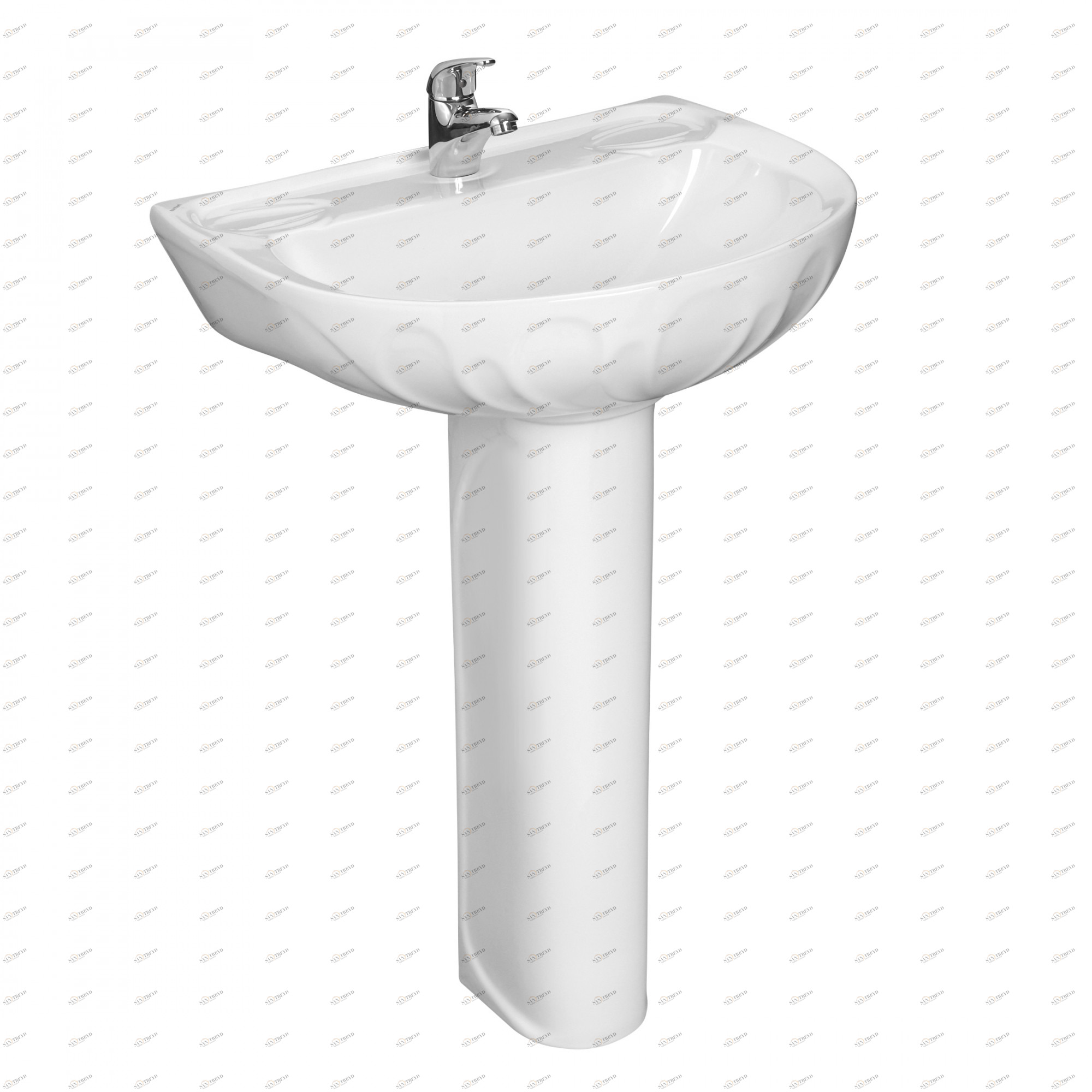 1.3110.6.S00.10B.0 Пьедестал для раковины прямоугольная SANTERI 