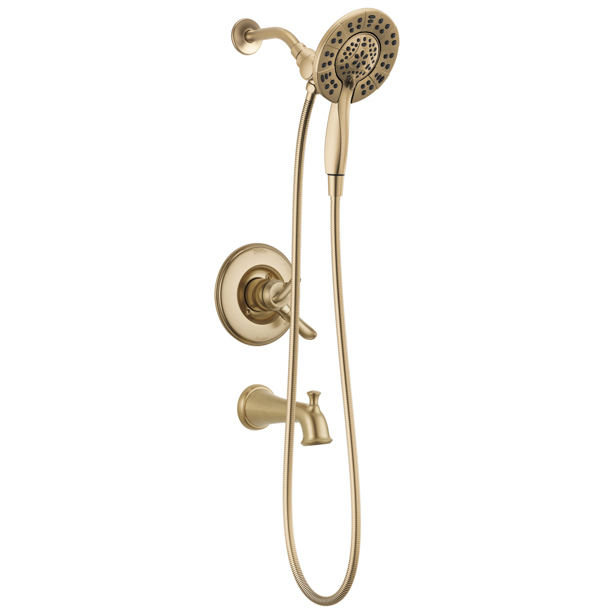 T17494-CZ-I Панель Monitor® 17 Series для ванны и душа с In2ition® Delta Faucet Linden Шампанское бронза 