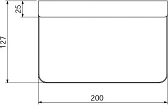 32041B Бумагодержатель MELVIN VICO подвесной с полкой цвет хром LANGBERGER VICO, MELVIN - Вид №2