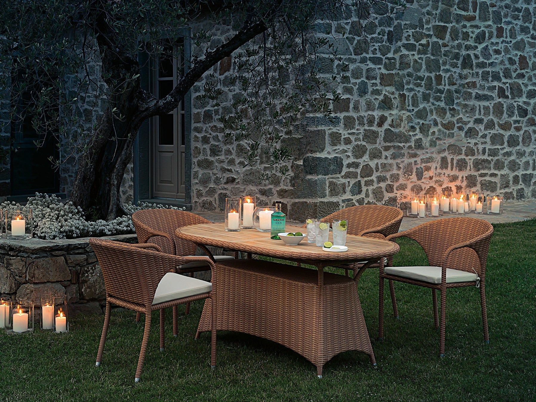 Стол из синтетического волокна Il Giardino di Legno Waikiki ARCH-00115474 - Вид №3