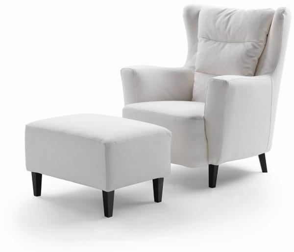 Marac Кресло с обивкой из ткани с подлокотниками Clara sun-id-1484009 - Вид №2