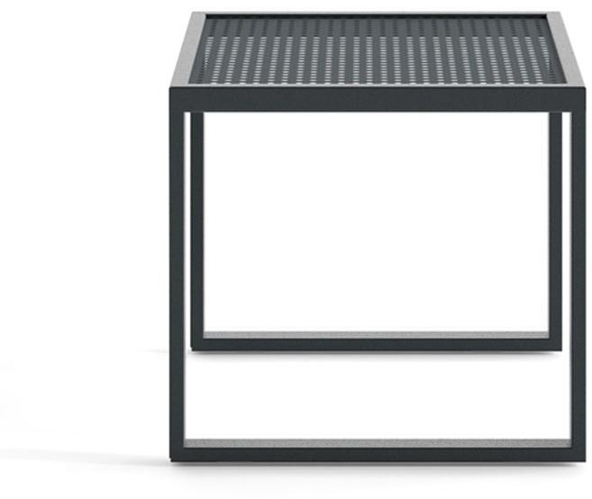 Atmosphera Низкий квадратный садовый столик из алюминия с порошковым покрытием Qubik Qu.sq. - Вид №1