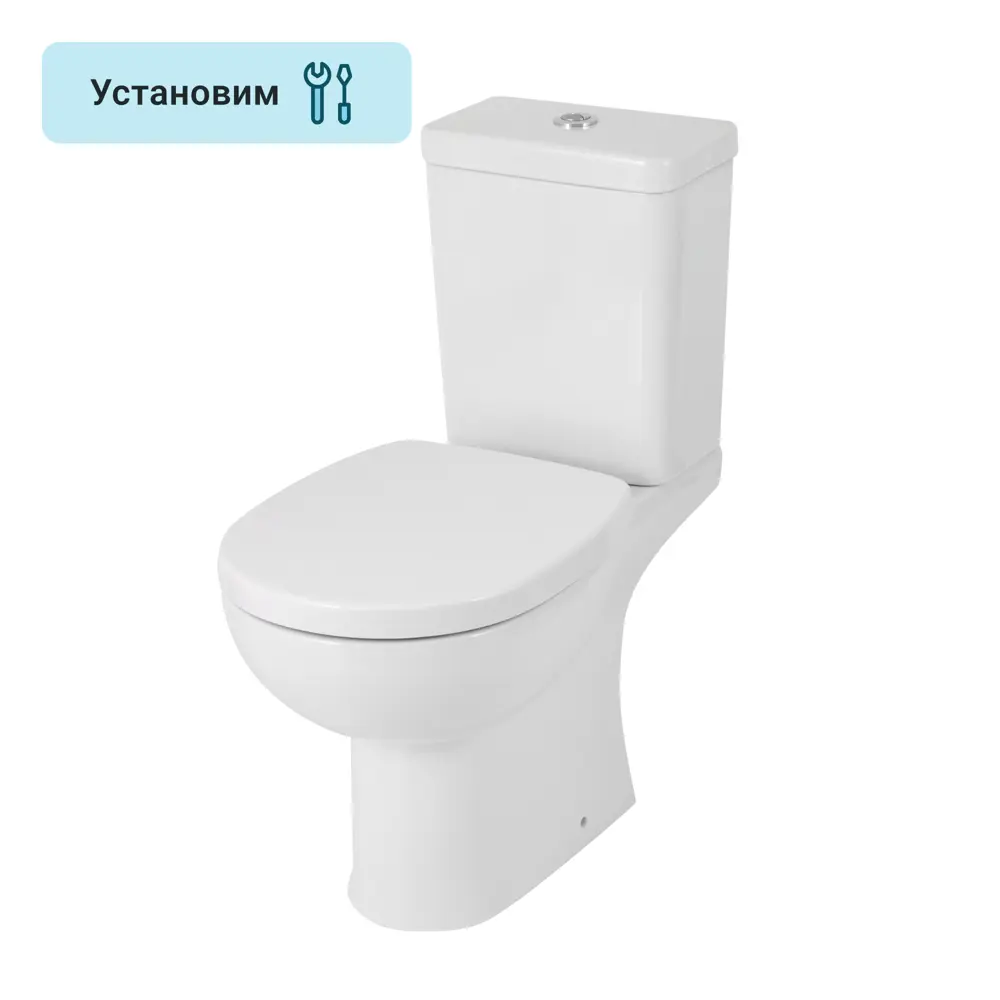 Унитаз-компакт Ideal Standard Connect Classic горизонтальный выпуск двойной слив 83075873 STLM-2143918 