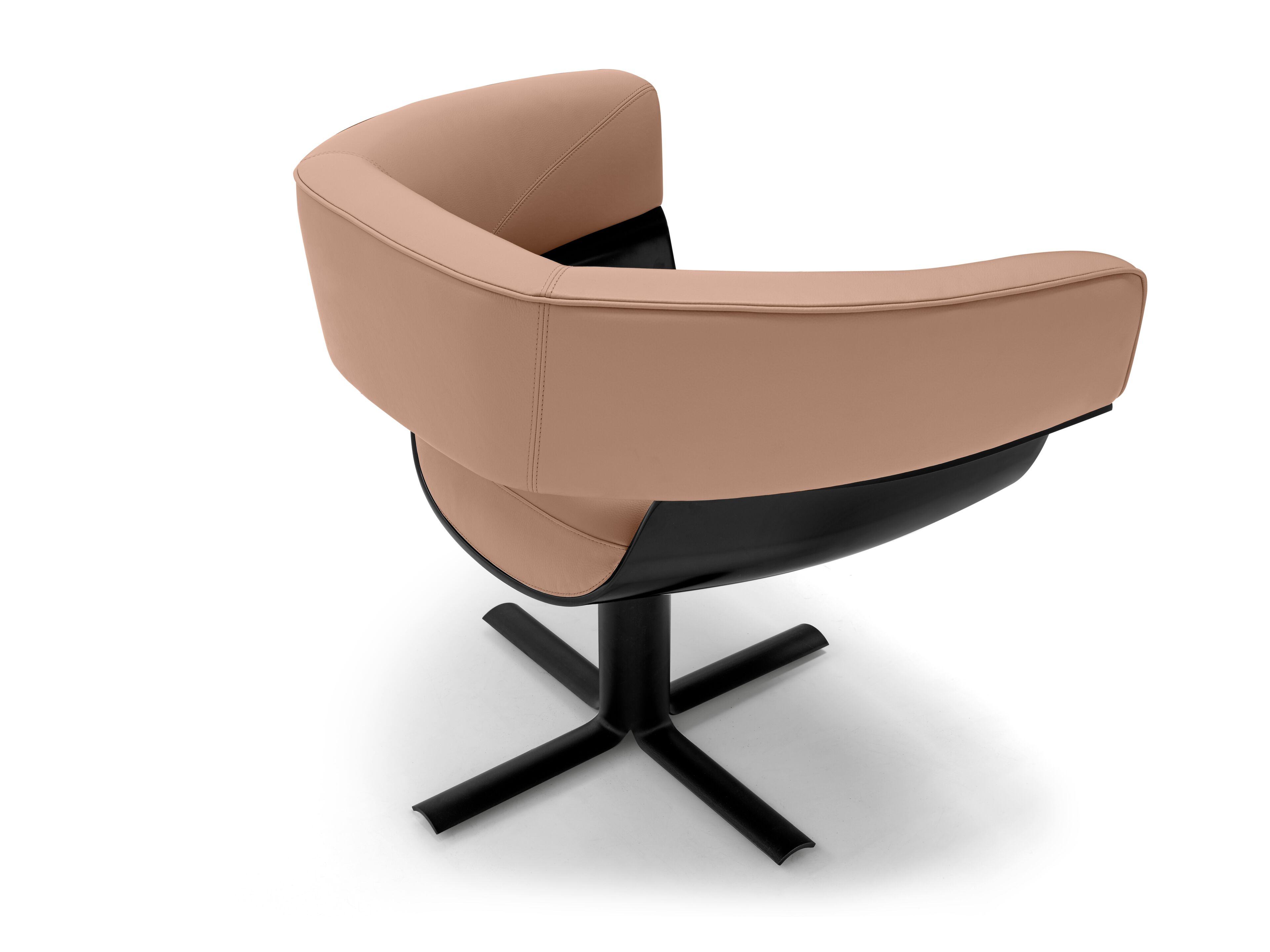 Кожаное вращающееся кресло с подлокотниками Arketipo JORDAN ARCH-00122921 - Вид №3