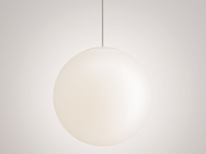 Стеклянный подвесной светильник