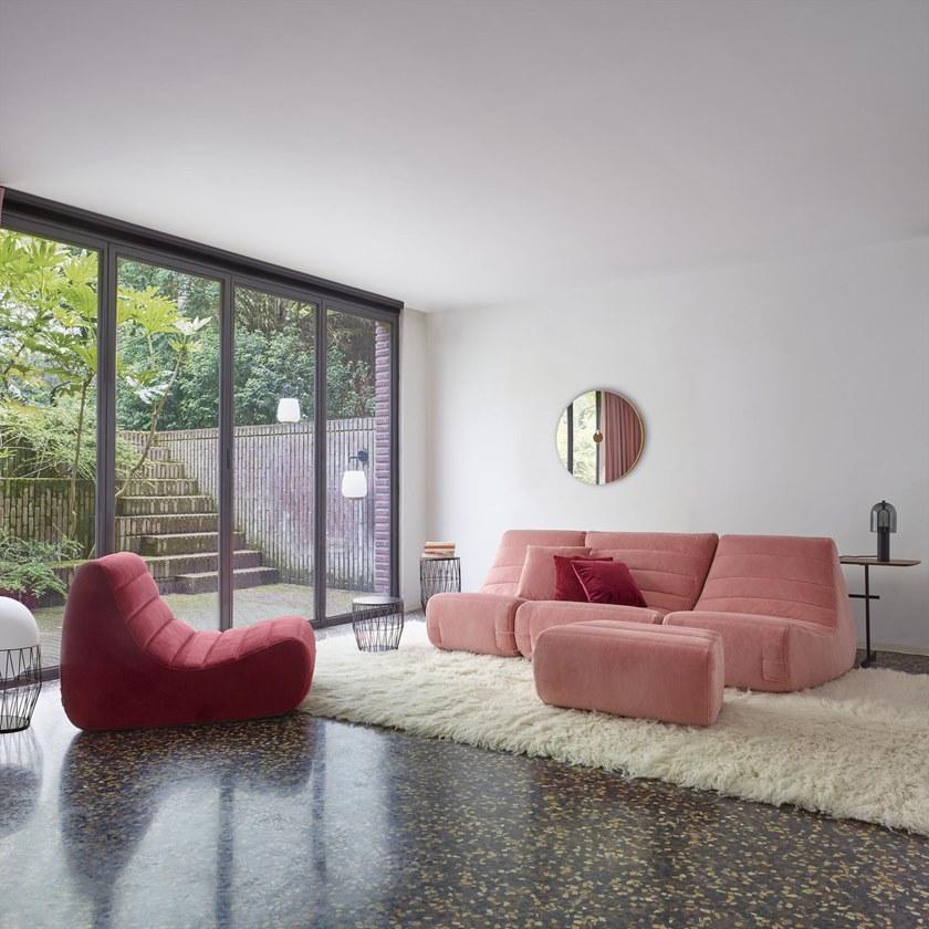 Ligne Roset Модульный диван со съемным чехлом из ткани Saparella 18043005 - Вид №1