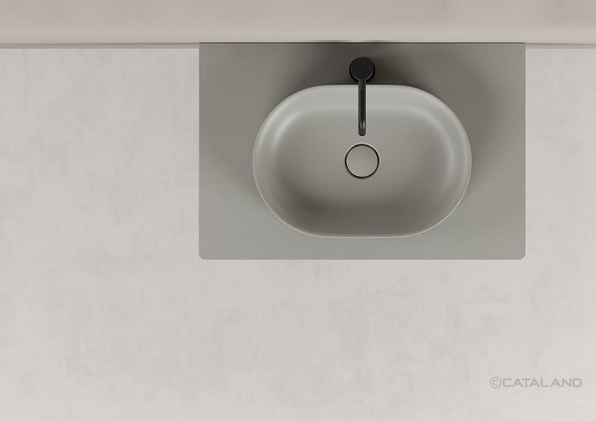 Накладная раковина на столешницу  овальная CERAMICA CATALANO Horizon sun-id-1419405 - Вид №9