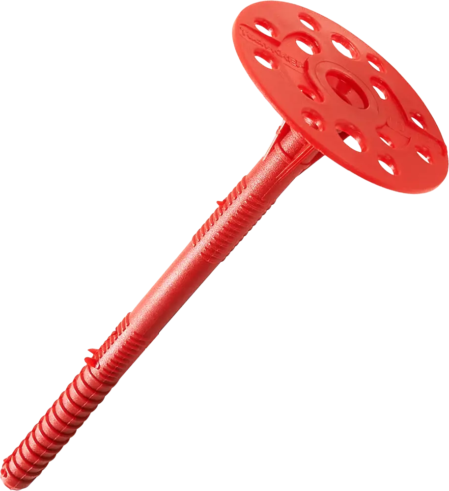 TECH-KREP Дюбель тарельчатый для теплоизоляции 10x160 мм с оцинкованным гвоздем 84038991