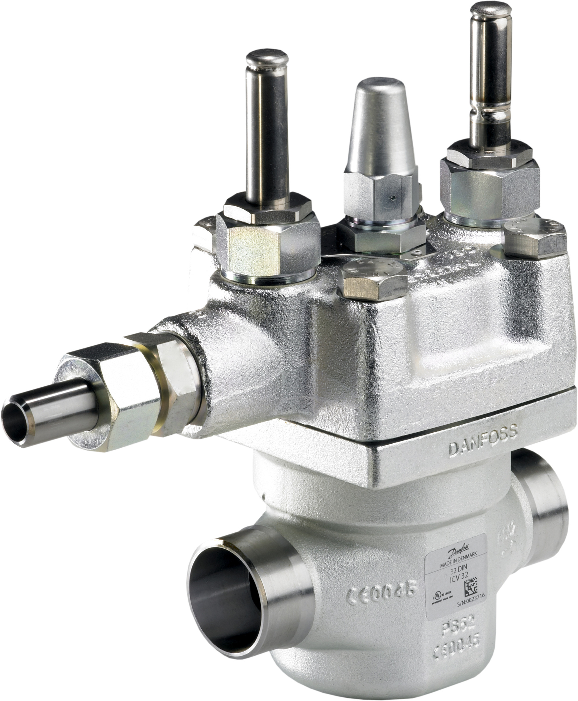 Danfoss ICLX — двухступенчатые клапаны ICLX 32 (D 32) Клапан соленоидный 027H3040  - Вид №10