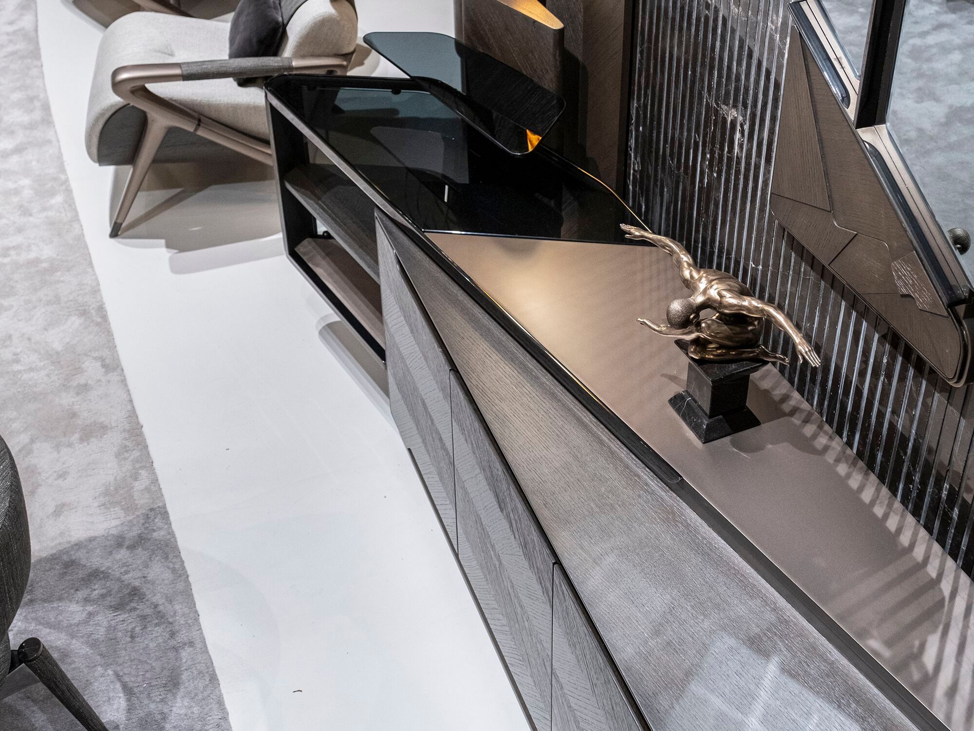 Деревянный шкаф с распашными дверями Zebrano Gioia ARCH-00050697 - Вид №7