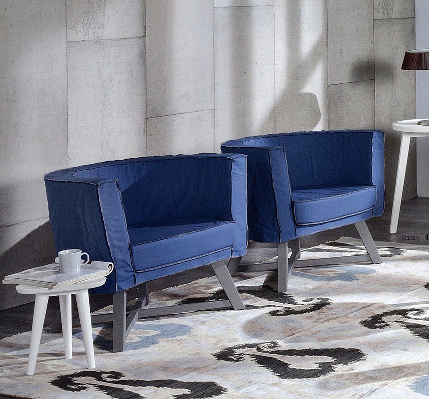 Кресло  GERVASONI GRAY 08 Ghost