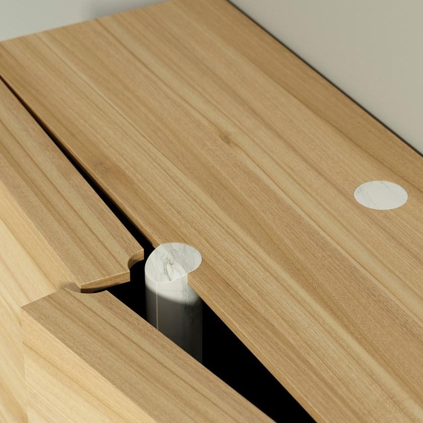 WUDA Комод деревянный с распашными дверцами Pedra sun-id-1482903 - Вид №8