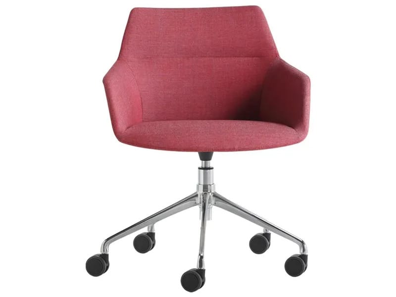 Тканевый регулируемый по высоте рабочий офисный стул с колесами INCLASS Dunas XS ARCH-00043652