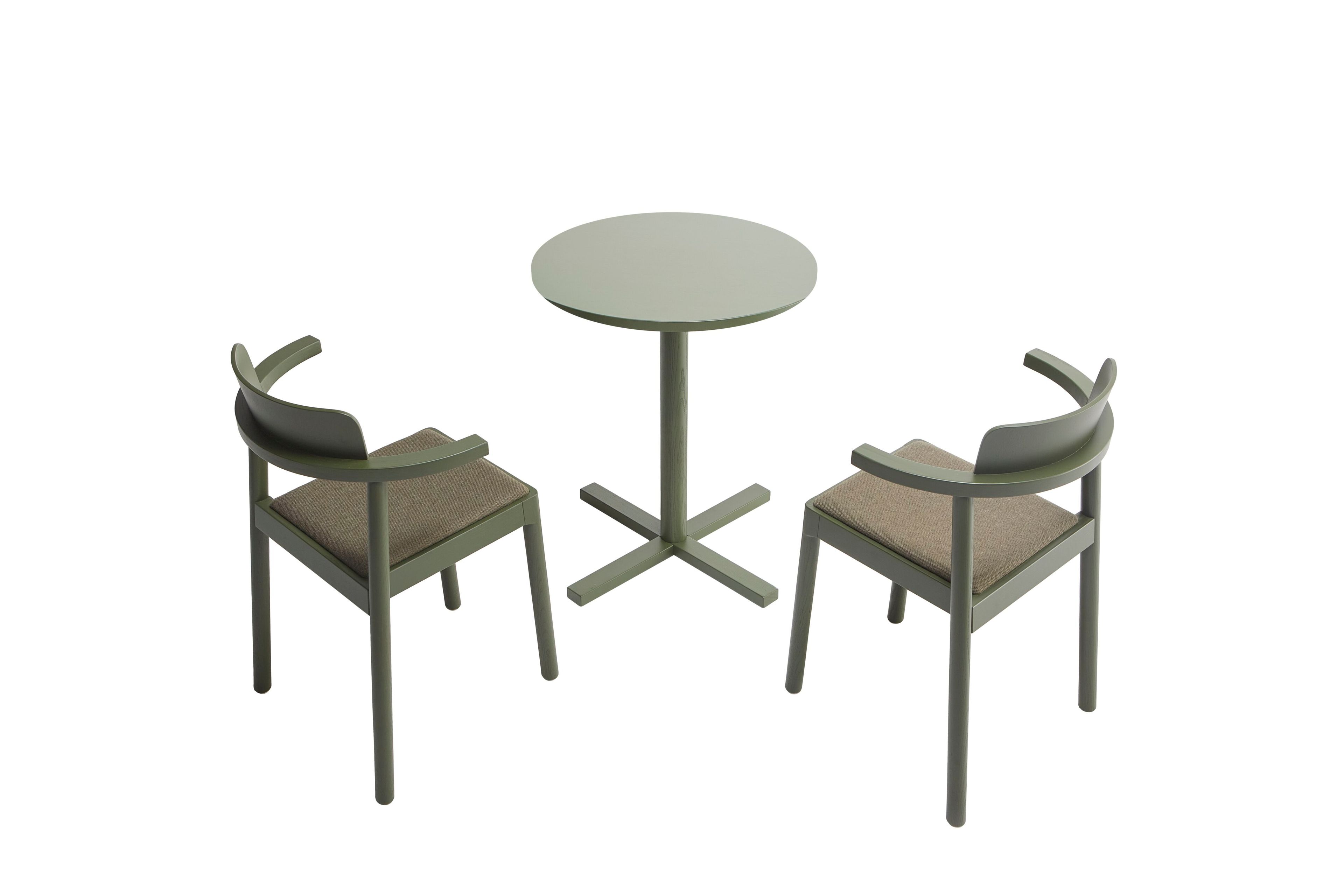 Мягкий стул из ясеня с подлокотниками Zilio A&C аромат ARCH-00101836 - Вид №25