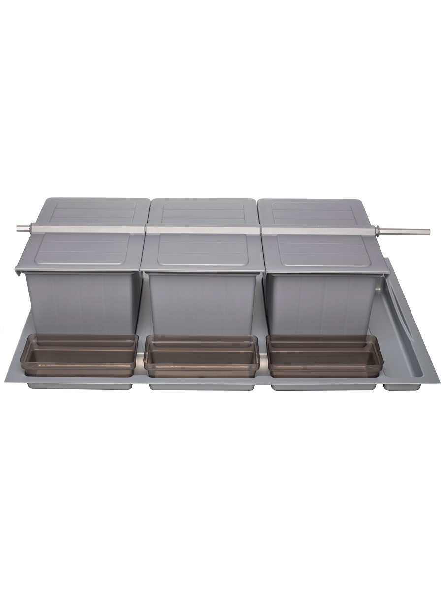 Система сортировки мусора Omega Top 900/36/4 Metallic Grey NAVAKO 10290