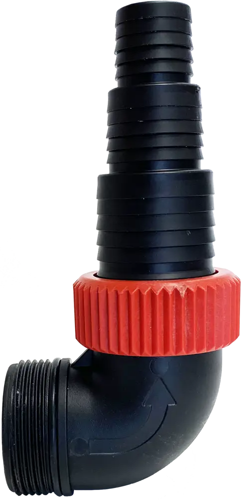 ДЖИЛЕКС Уголок дренажника с ёлочкой для шлангов разного диаметра 82585531