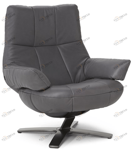 Natuzzi Кожаное кресло-реклайнер с подлокотниками sun-id-1447707