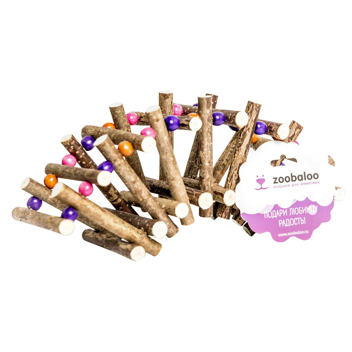 ПР0047035 Лазанка для грызунов Версаль 27х10х13см ZOOBALOO 