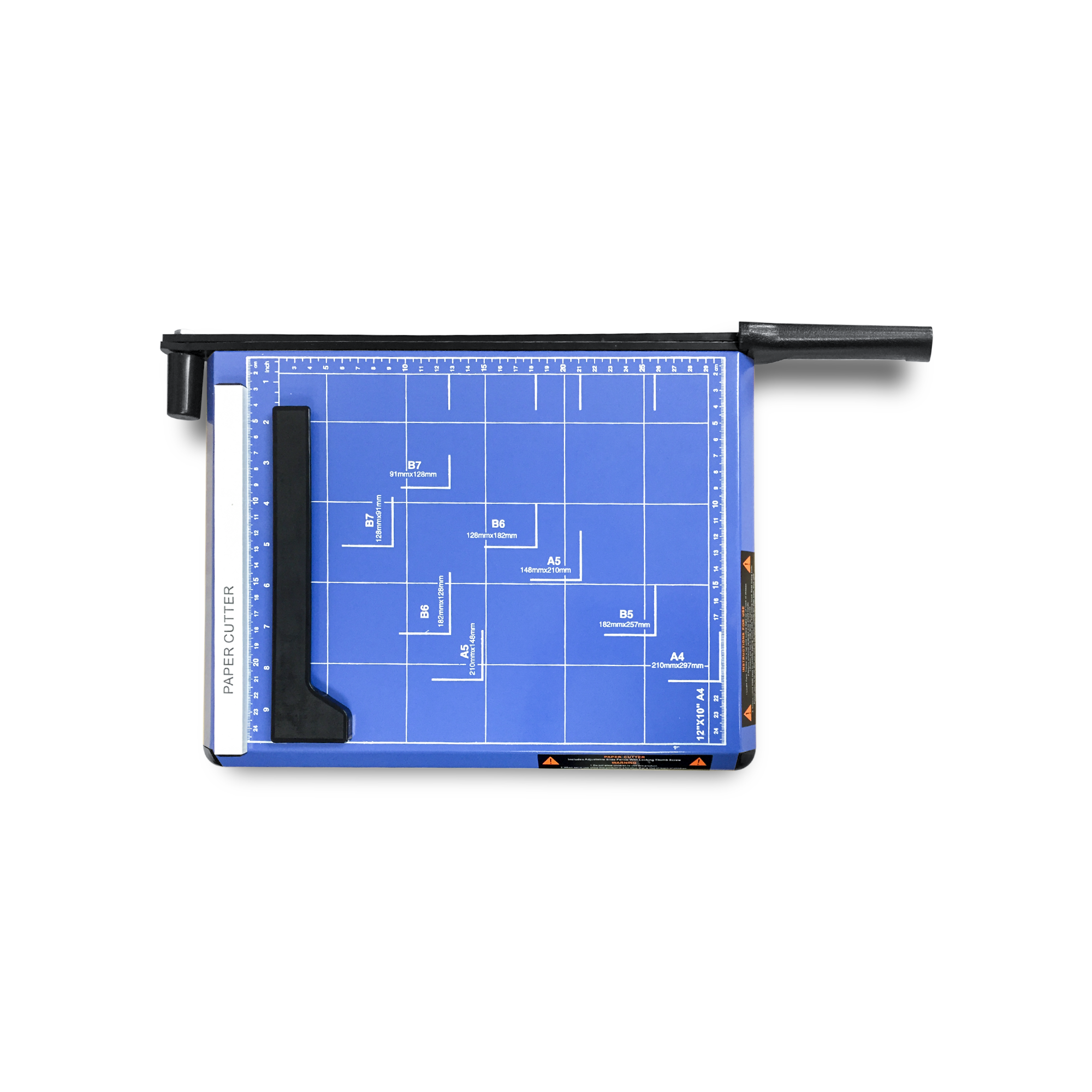 РСА4-1 Резак сабельный рс a4-1, а4, 11-12 листов (70г/м2), прижим механич. корпус металл Гелеос Santreyd  - Вид №1