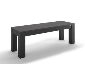 Скамейка из черного ясеня