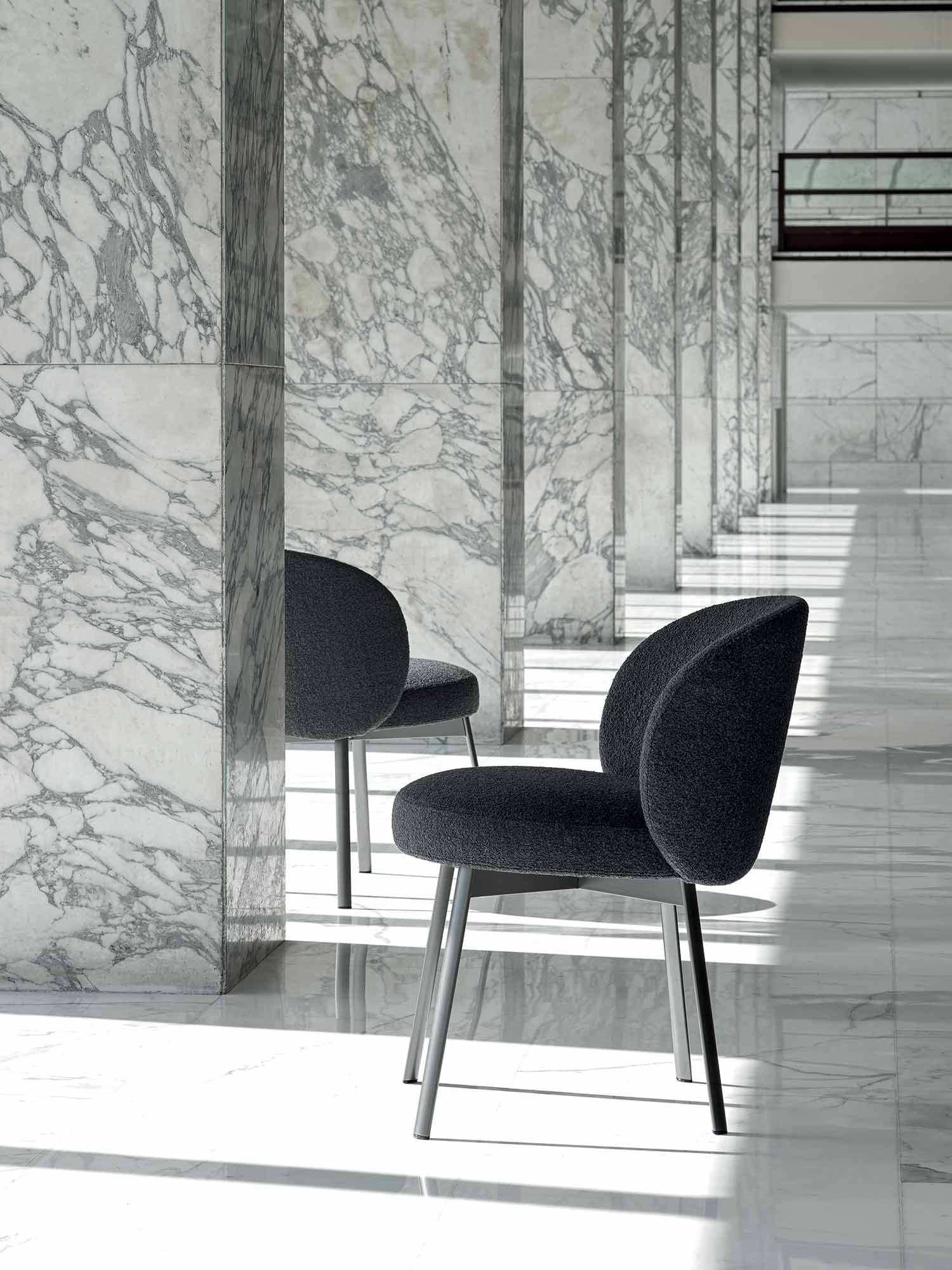 Мягкий стул из ткани Frigerio Hug ARCH-00103790 - Вид №3