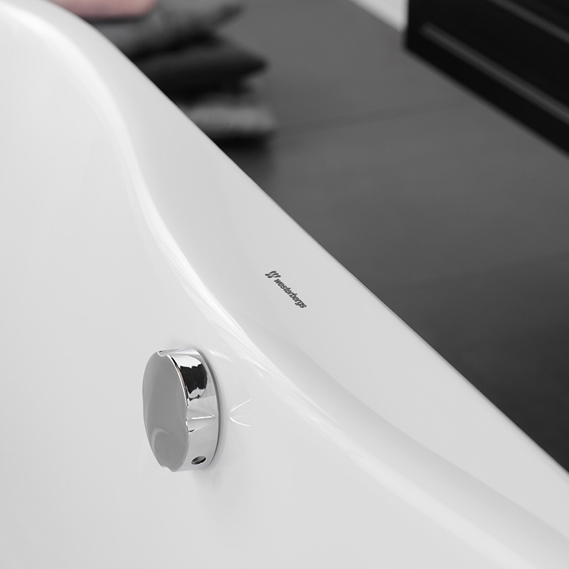 20081035 Ванна Bris 1850 Белая Westerbergs Белый  - Вид №3