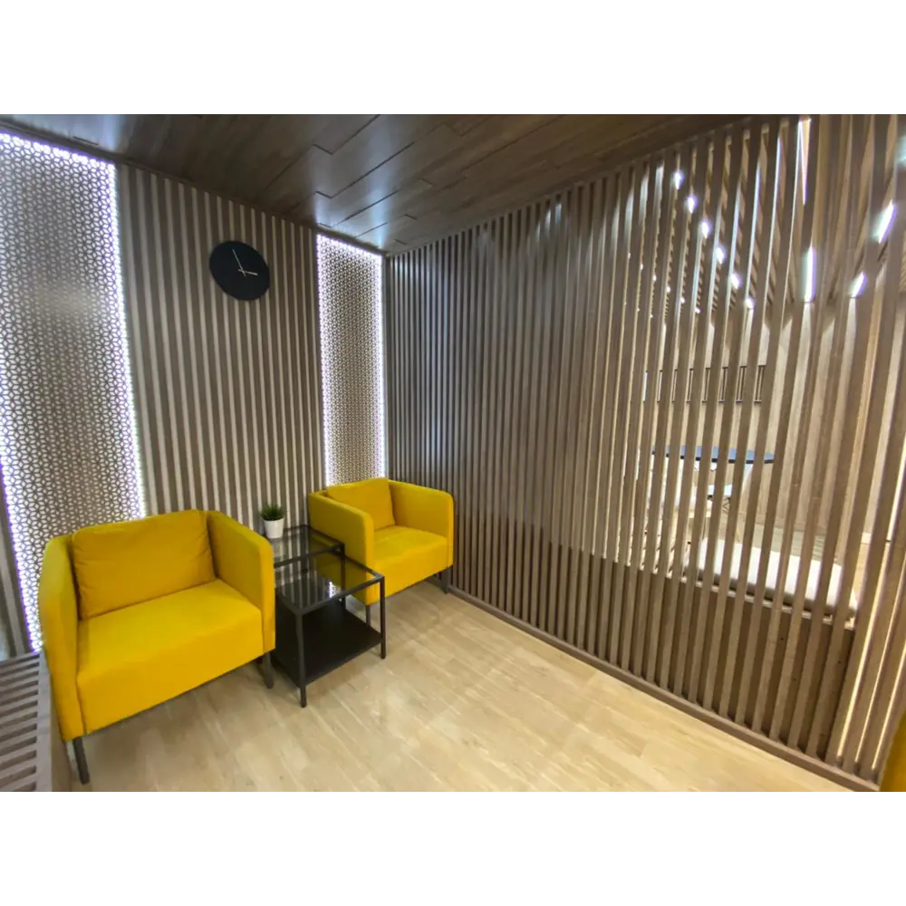 Santreyd Рейки МДФ Ривьера 40x30x2700 мм - Дуб Винтаж для стильного интерьера 86033716 STLM-0066249 - Вид №3