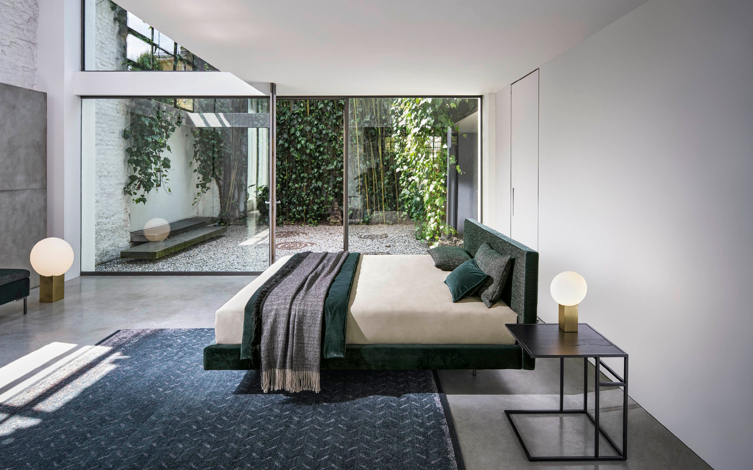 Двуспальная кровать с мягким изголовьем Twils ARCH-00091103 - Вид №10