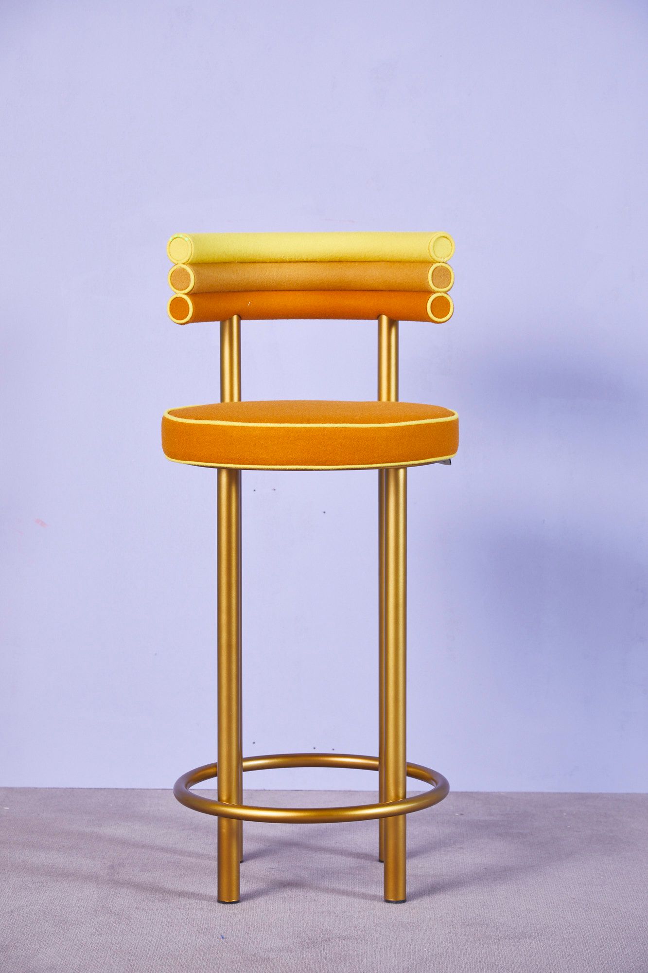 Высокий бархатный стул Paolo Nesi JIMMY ARCH-00118829 - Вид №4