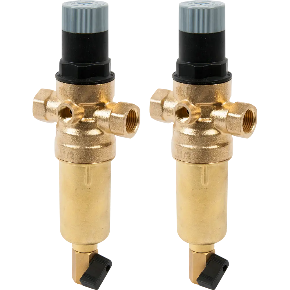 Набор фильтров механической очистки Atoll для ХВС/ГВС 1/2" ВР латунь STLM-2092555