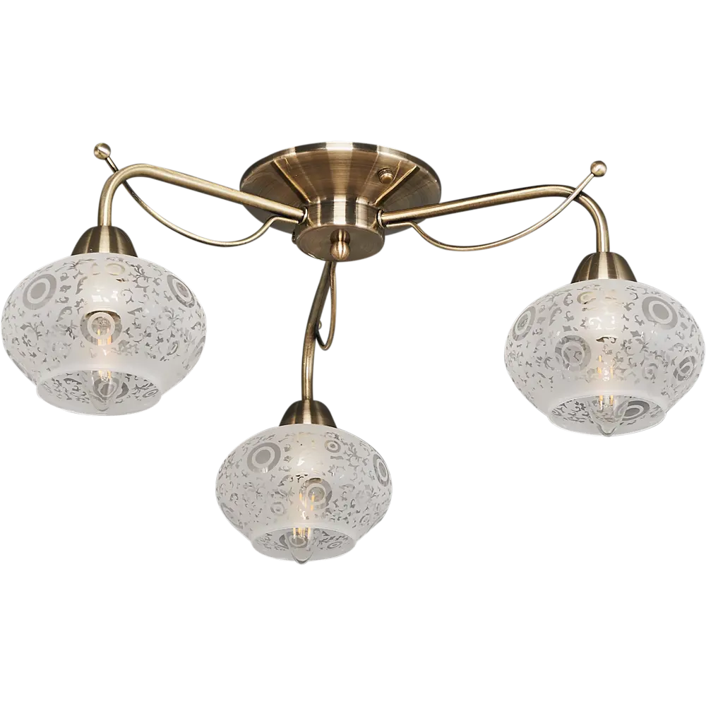Люстра Josefin 3хЕ14х60 Вт цвет бронза LAMPLANDIA STLM-2096484