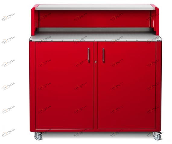 müller möbelfabrikation Барный шкаф стальной на колесиках Classic line sun-id-1393330