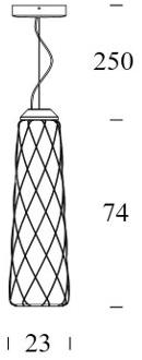FontanaArte Подвесной светильник из дутого стекла Pinecone sun-id-1381146 - Вид №3