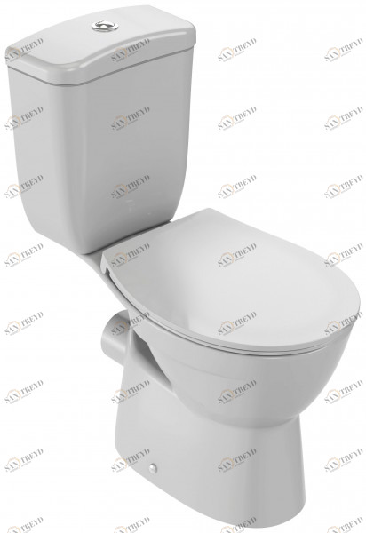 UJV102-00 Компакт унитаз с бачком Белый Jacobdelafon PATIO Франция JACOB DELAFON