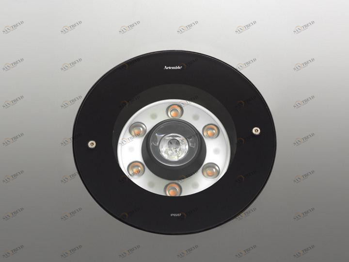 Artemide Круглый алюминиевый точечный светильник Lot sun-id-1352600