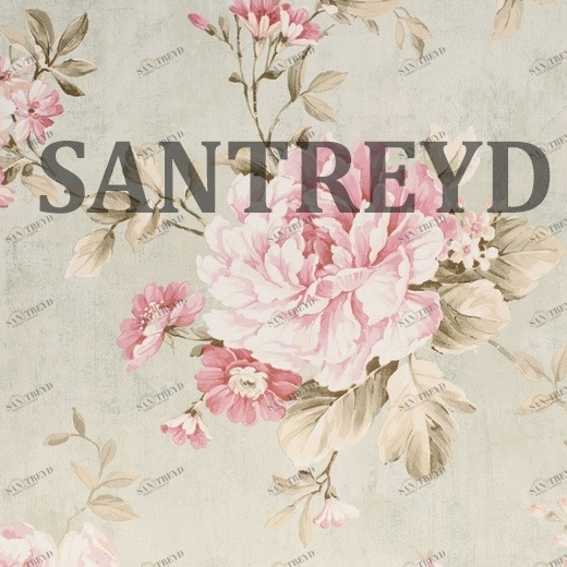 20204-CW Обои Aquarelle Wisteria Cottage 20204CW