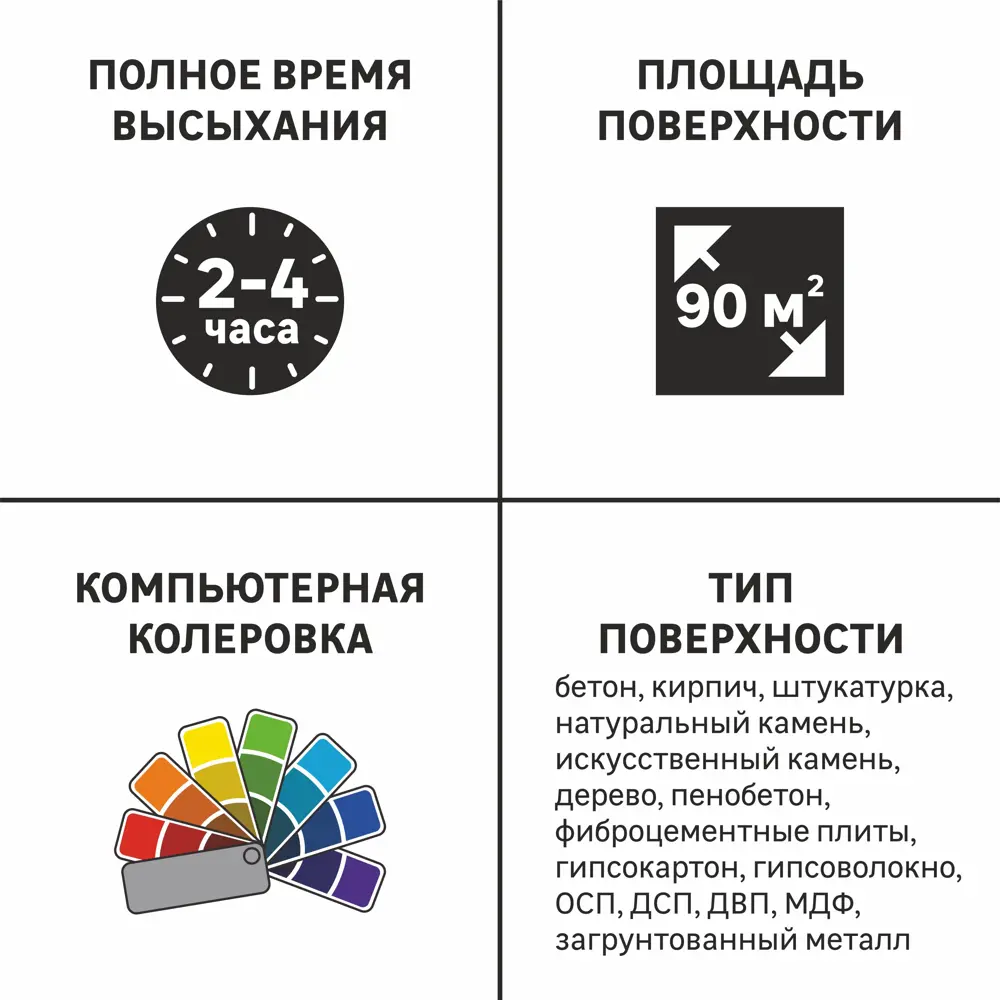 Фасадная краска Luxens матовая белая для наружных и внутренних работ 9 л 17120324 STLM-0007537 - Вид №2